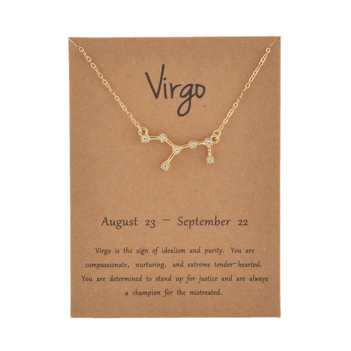 Boho Zodiac Sign Necklaces