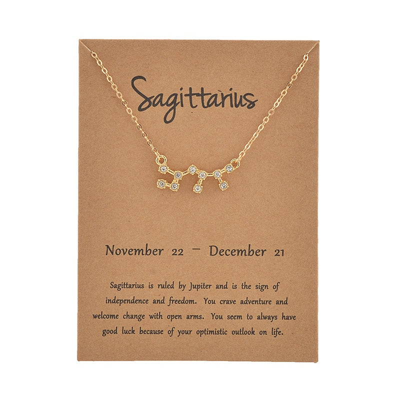 Boho Zodiac Sign Necklaces