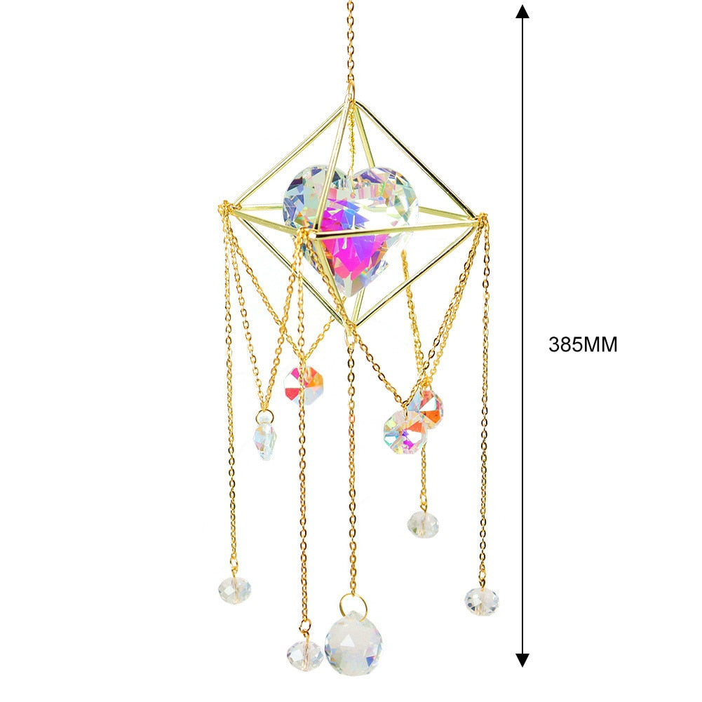 Crystal Pendant Wind Chime - Top Boho