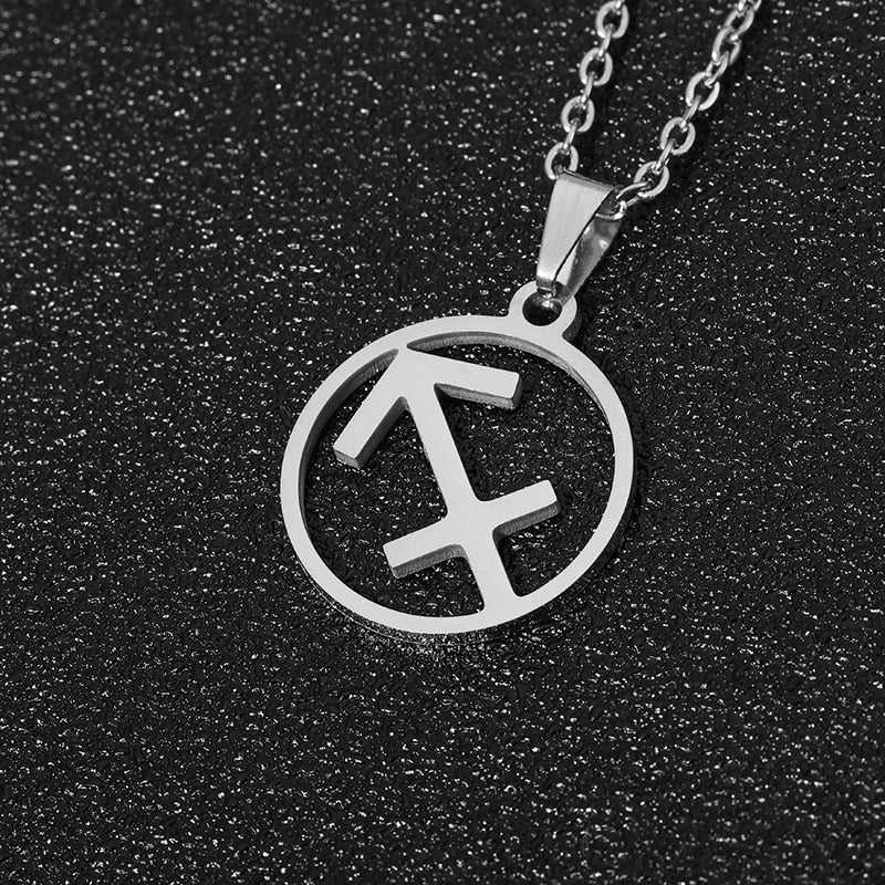Stainless Steel Boho Star Sign Necklace