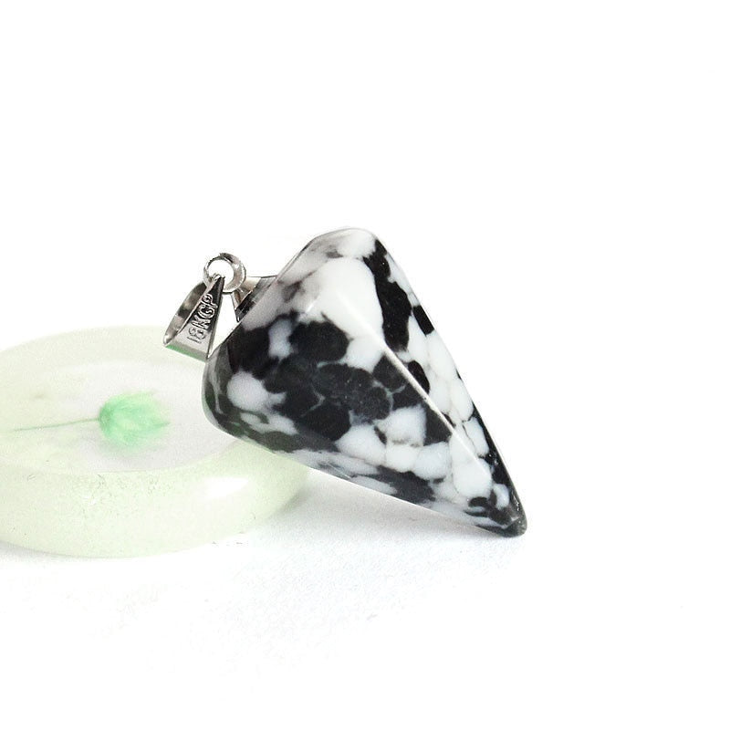 Natural Stones Pendulum Necklace