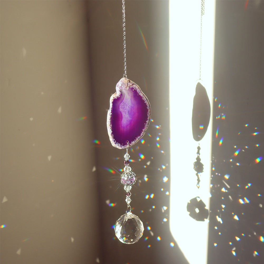 Crystal Pendant Wind Chime - Top Boho