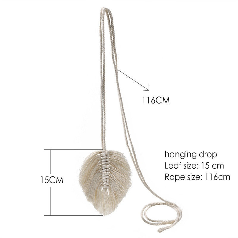 Boho Handmade Macrame Curtain Tieback