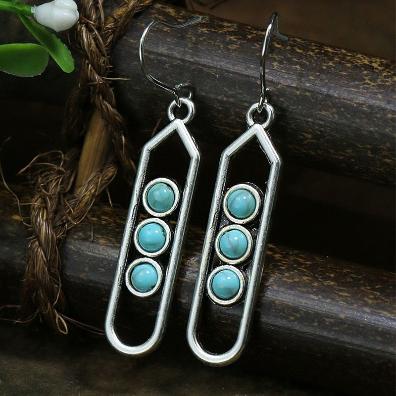 Boho Vintage Drop Earrings