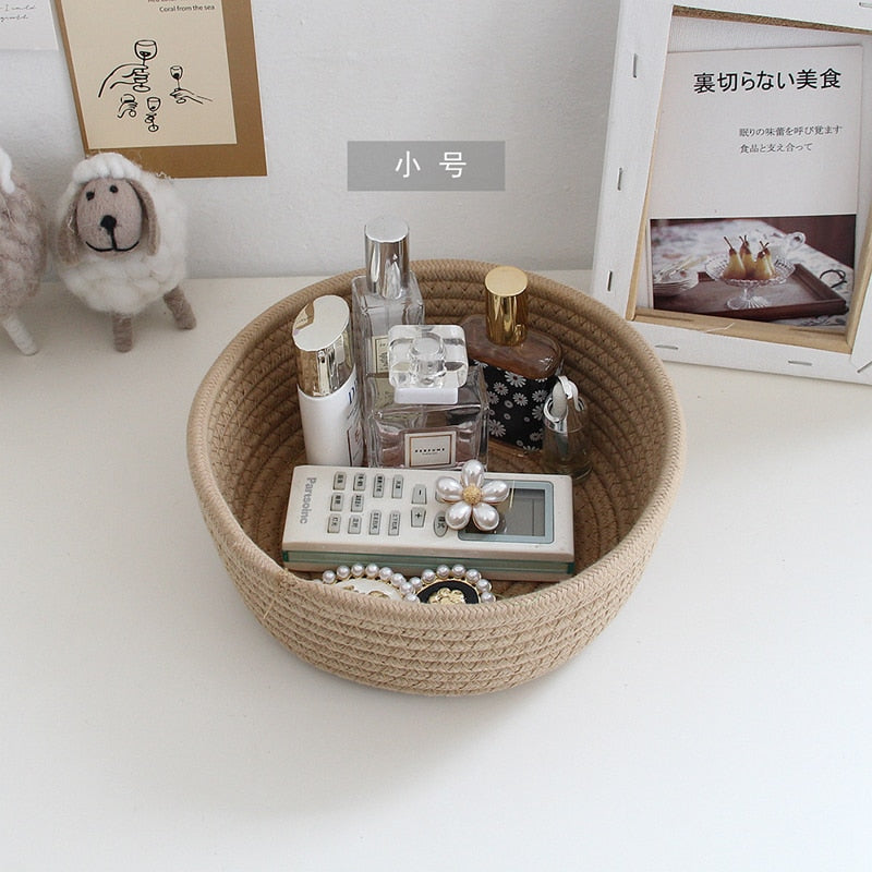 Boho Woven Storage Baskets