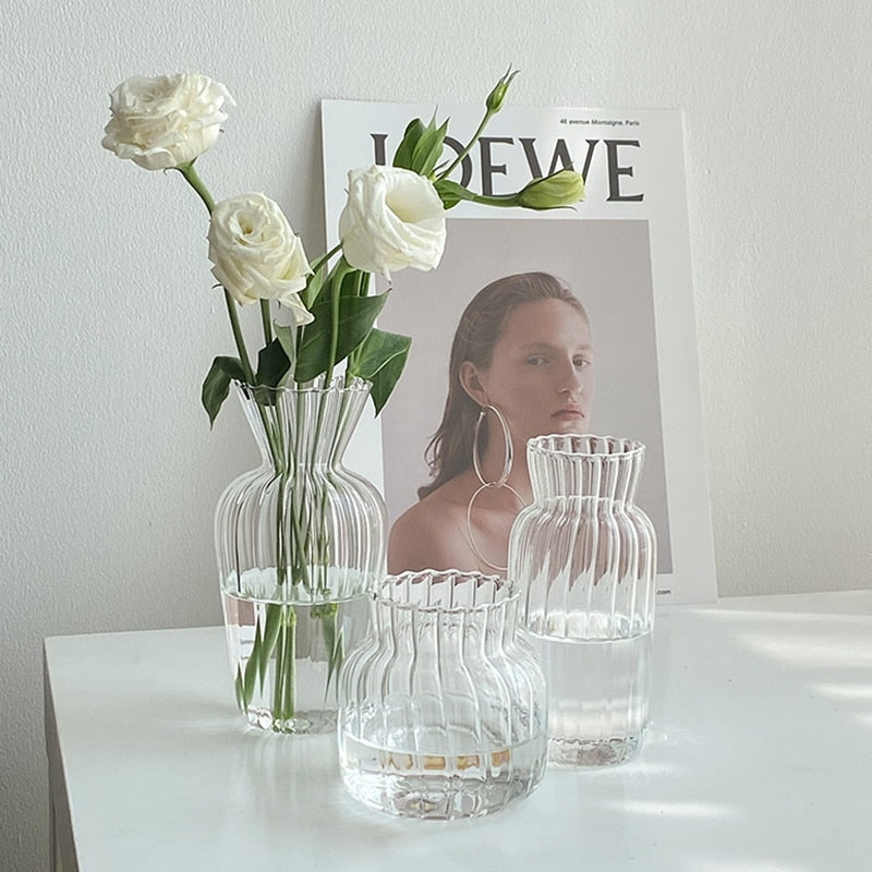 Transparent Glass Vases