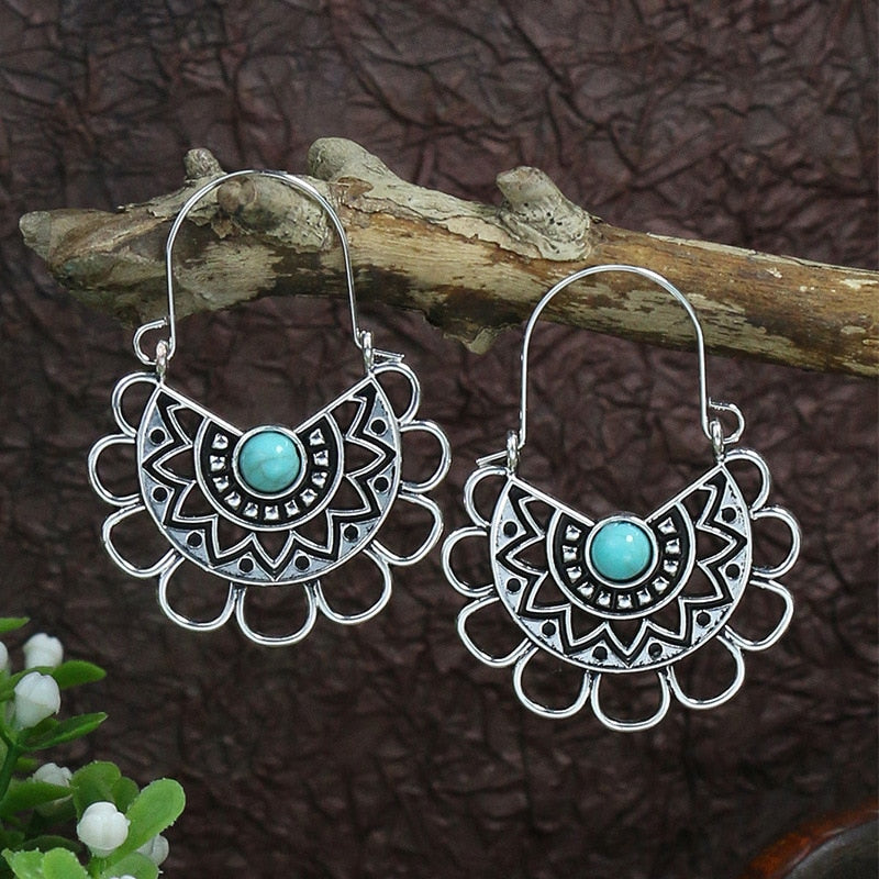 Boho Vintage Drop Earrings