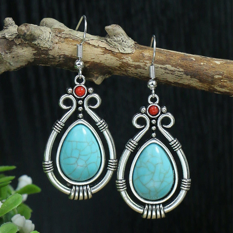 Boho Vintage Drop Earrings
