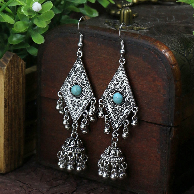 Boho Vintage Drop Earrings