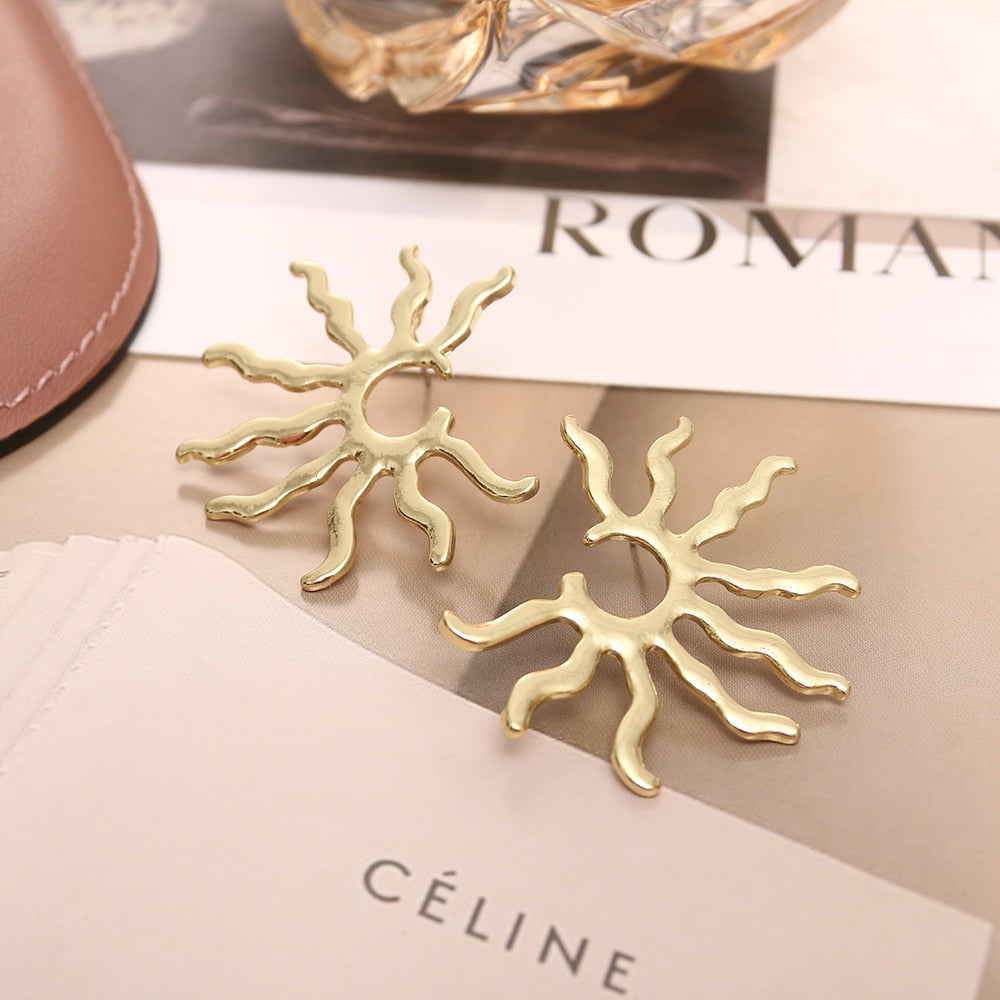 Bohemian Wild Sun Drop Earrings - Top Boho