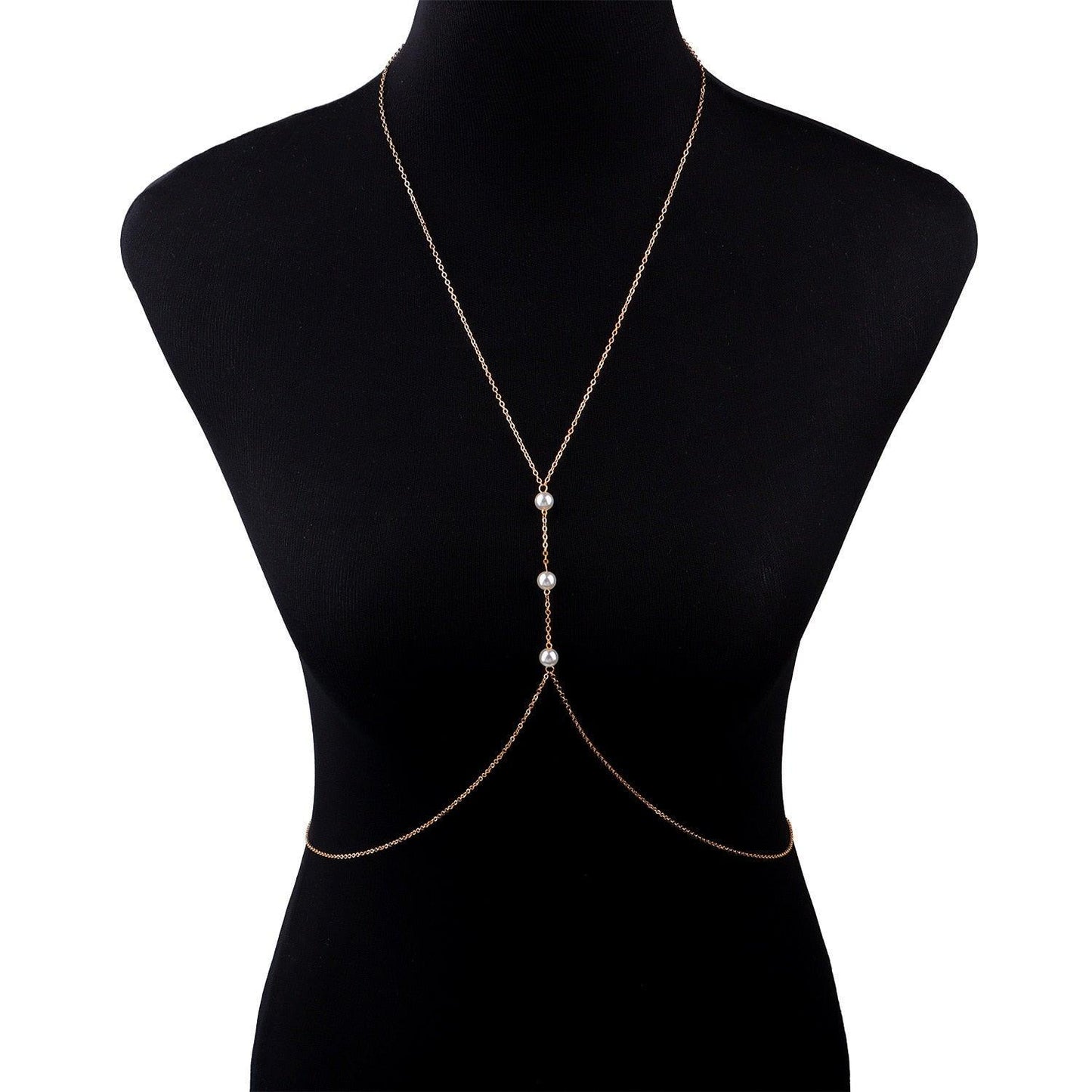 Boho Rhinestones Bra Chain - Top Boho