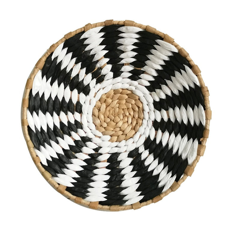 Boho Nordic Woven Grass Wall Decoration