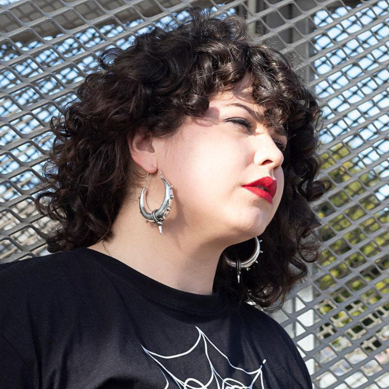 Antique Silver Gypsy Earrings