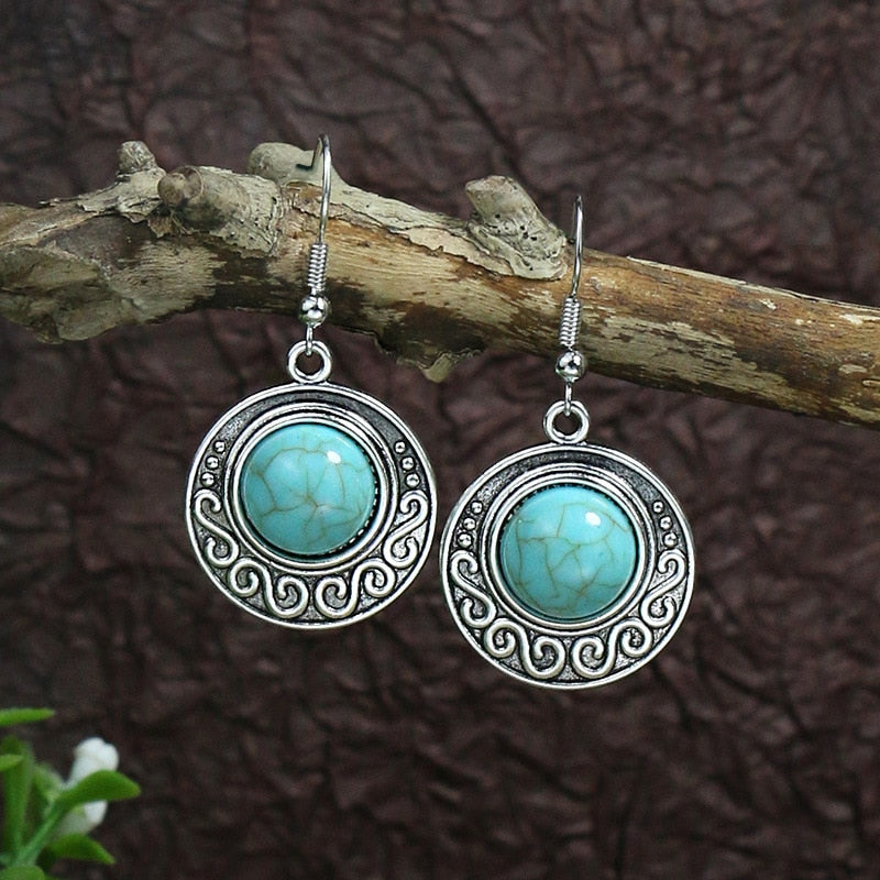 Boho Vintage Drop Earrings