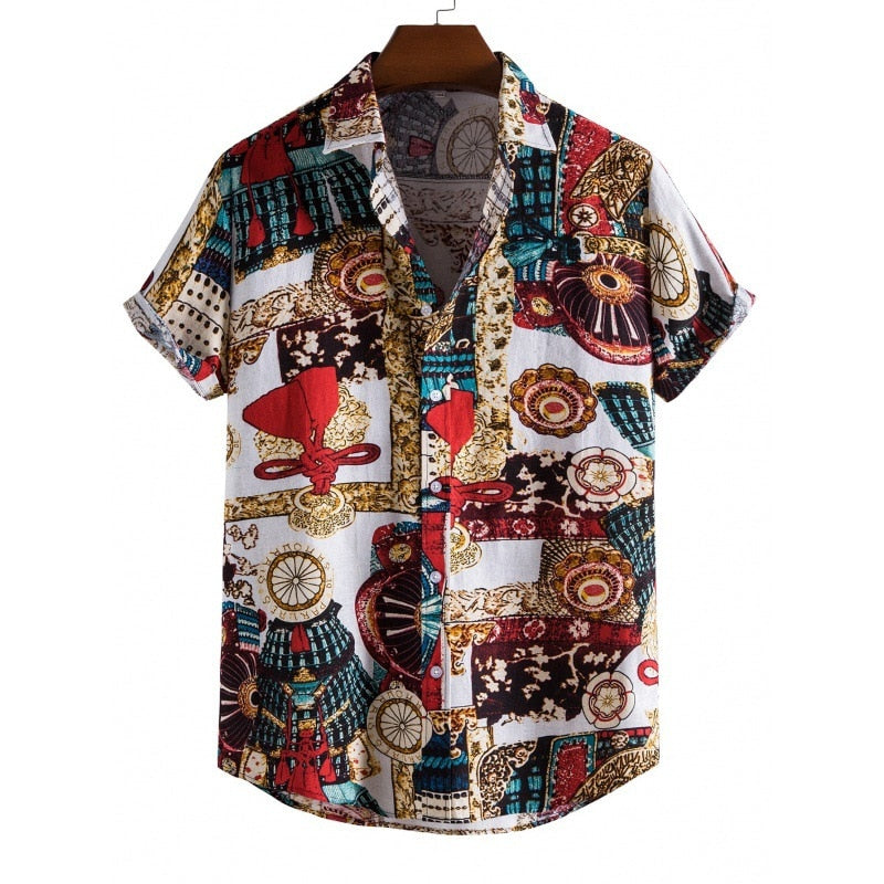 Boho Vintage Printed Shirts