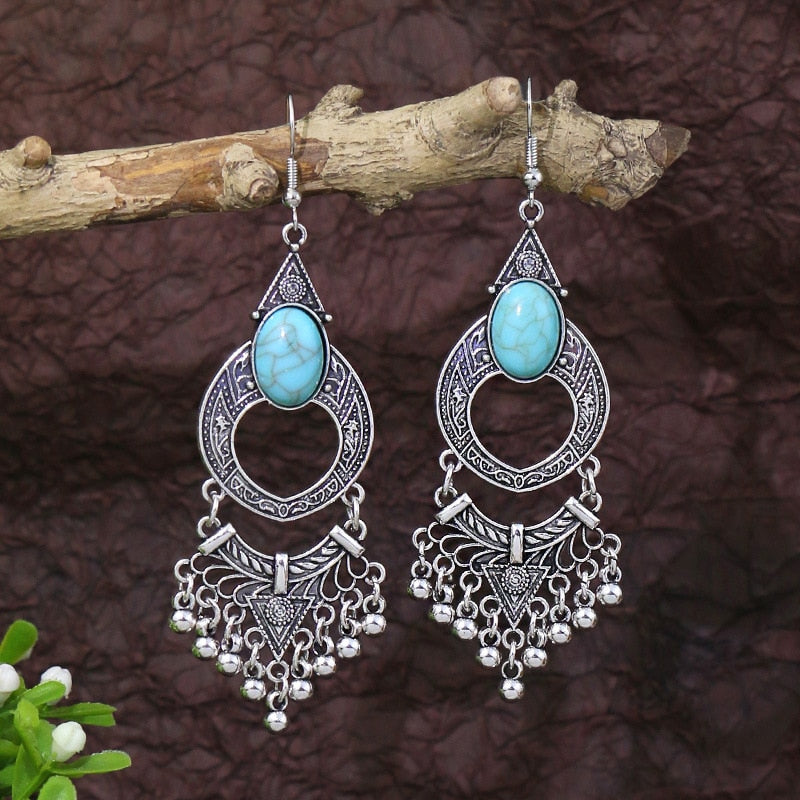 Boho Vintage Drop Earrings