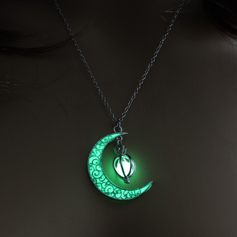 Luminous Moon Necklaces