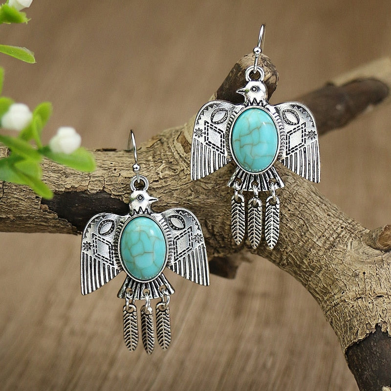 Boho Vintage Drop Earrings