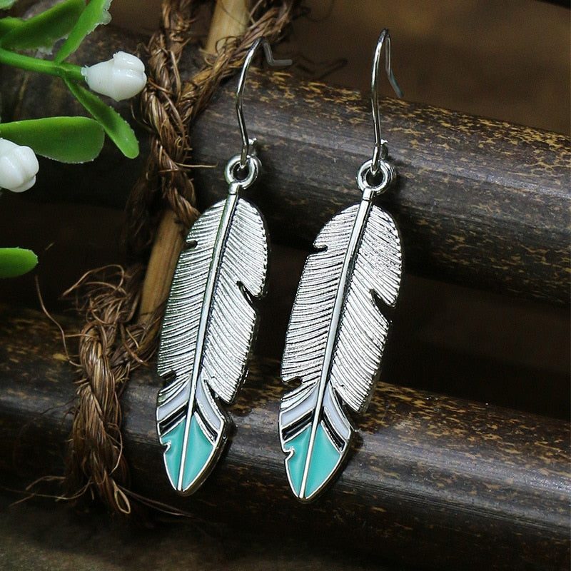 Boho Vintage Drop Earrings
