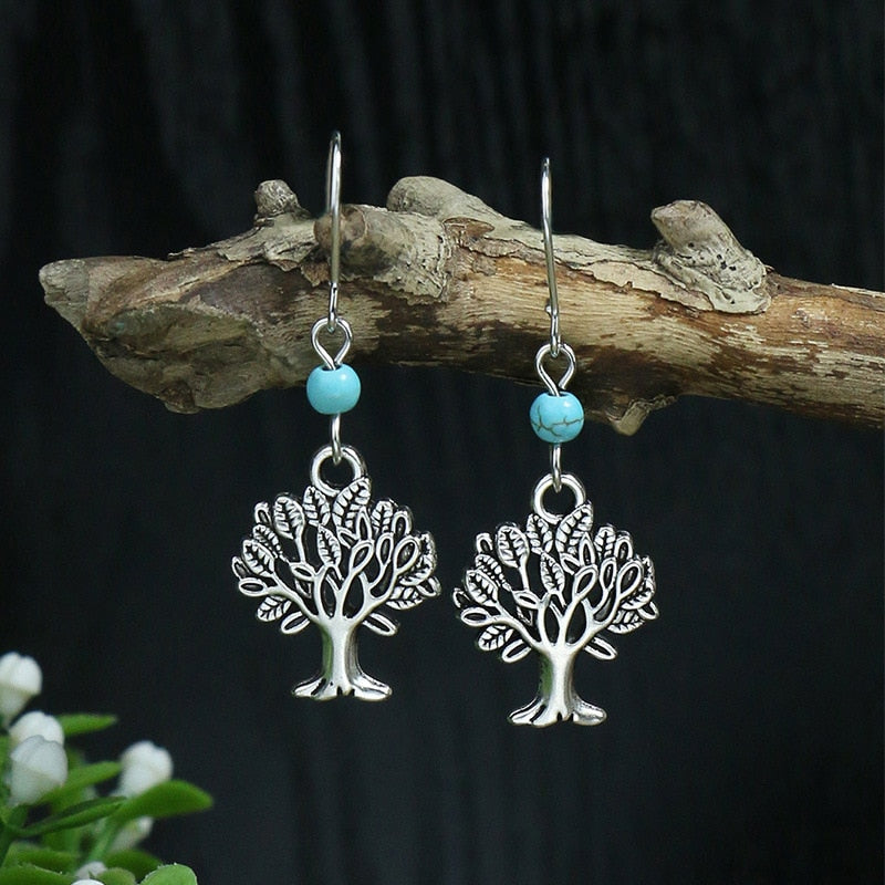 Boho Vintage Drop Earrings