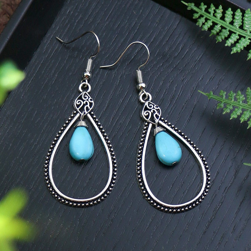 Boho Vintage Drop Earrings