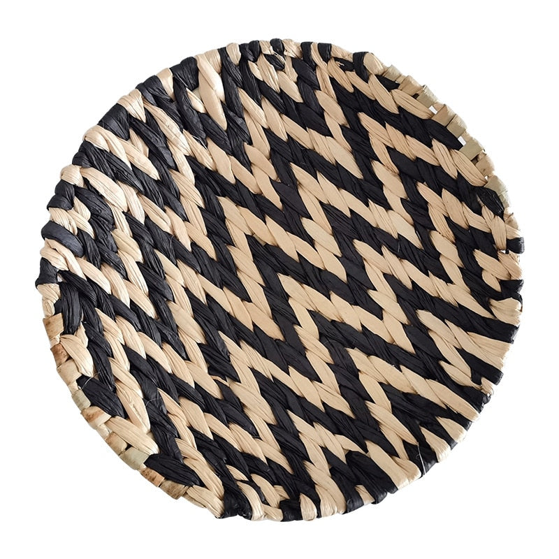 Boho Nordic Woven Grass Wall Decoration
