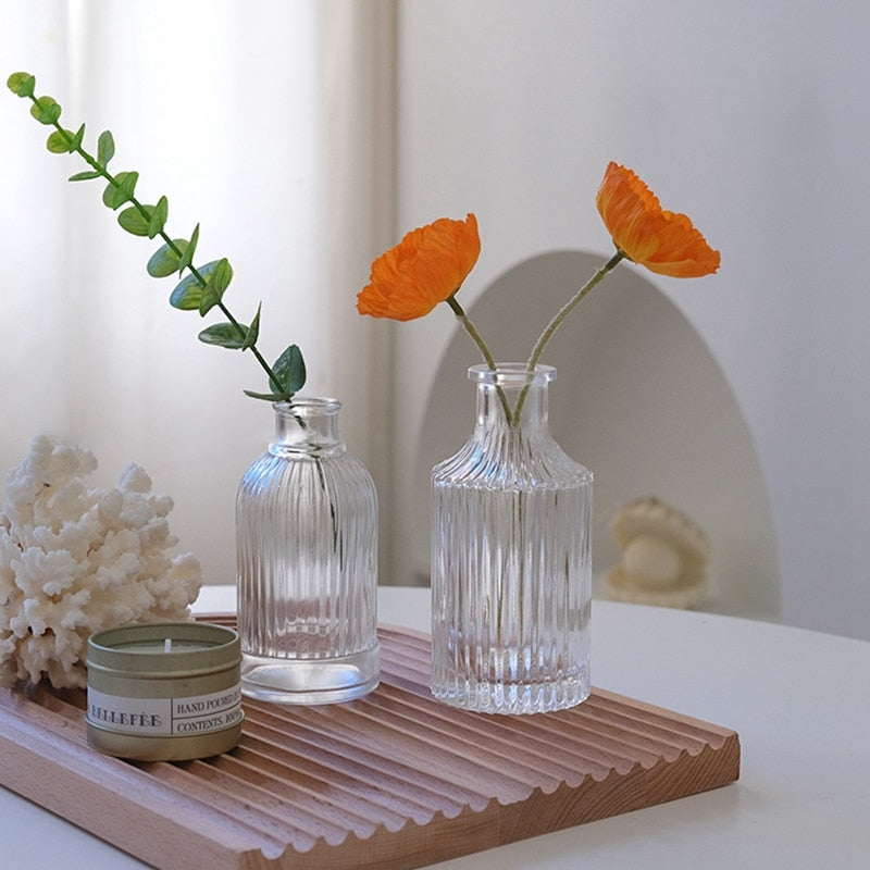 Transparent Glass Vases
