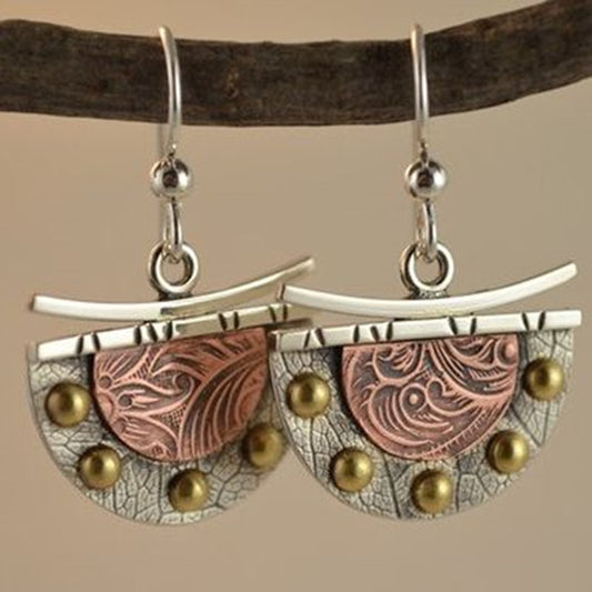 Ethnic Pattern Handmade Earrings - Top Boho
