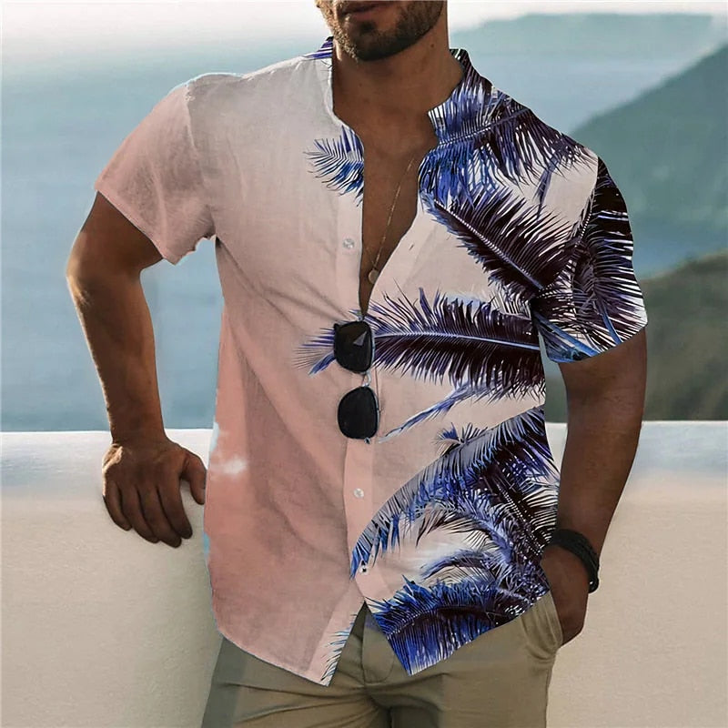 Boho Tropical Pattern Shirts - Top Boho