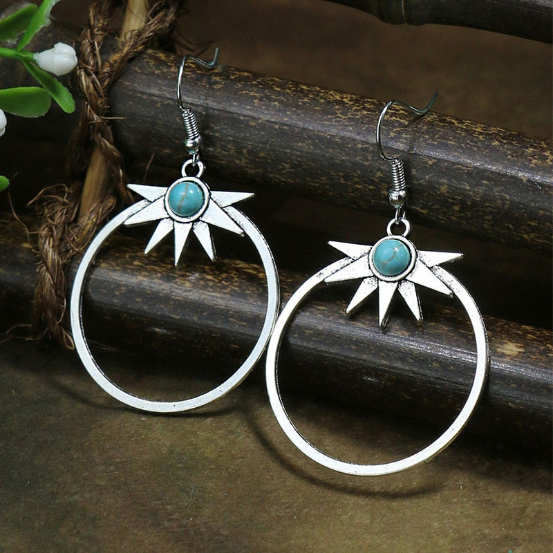 Boho Vintage Drop Earrings