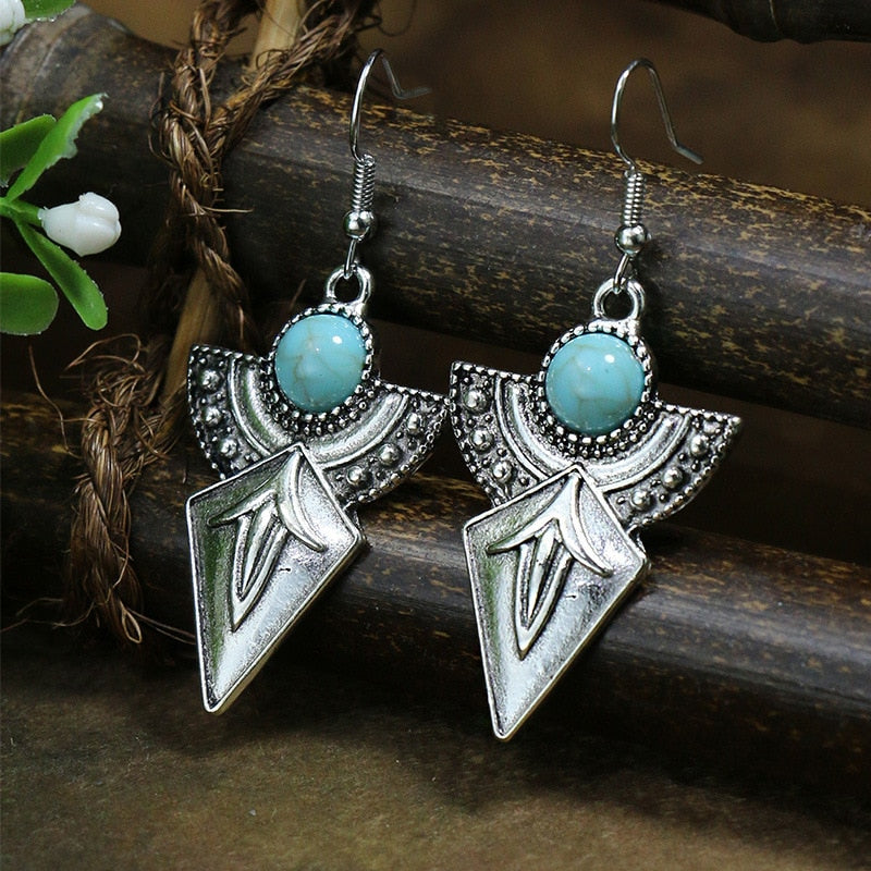Boho Vintage Drop Earrings