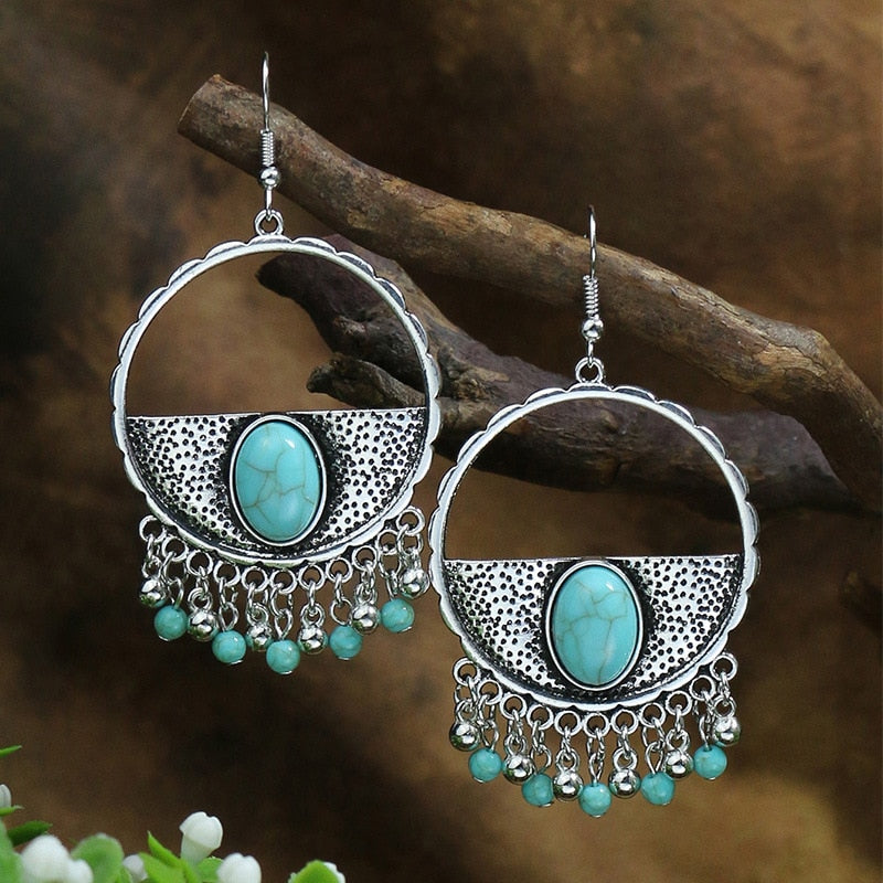 Boho Vintage Drop Earrings