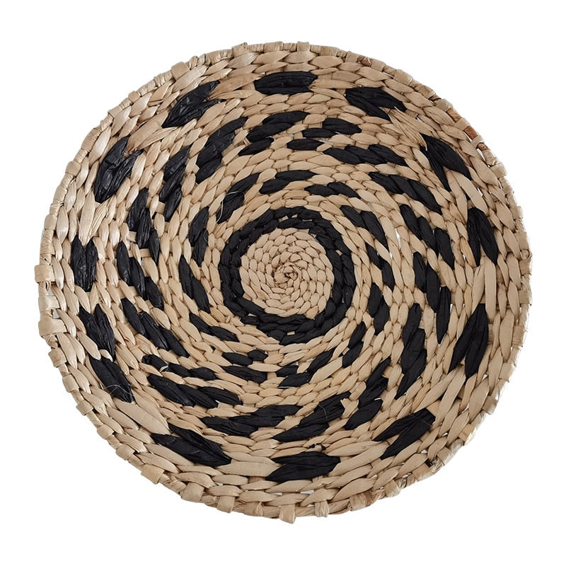 Boho Nordic Woven Grass Wall Decoration