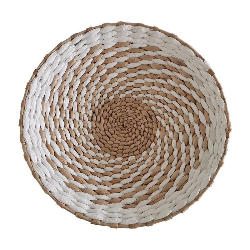 Boho Nordic Woven Grass Wall Decoration