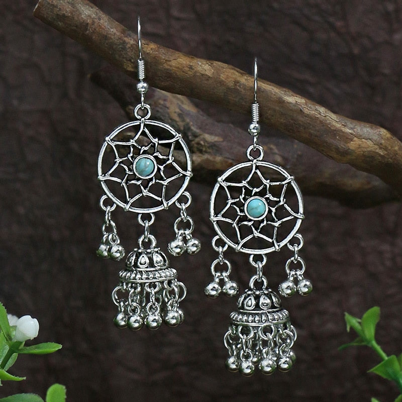 Boho Vintage Drop Earrings