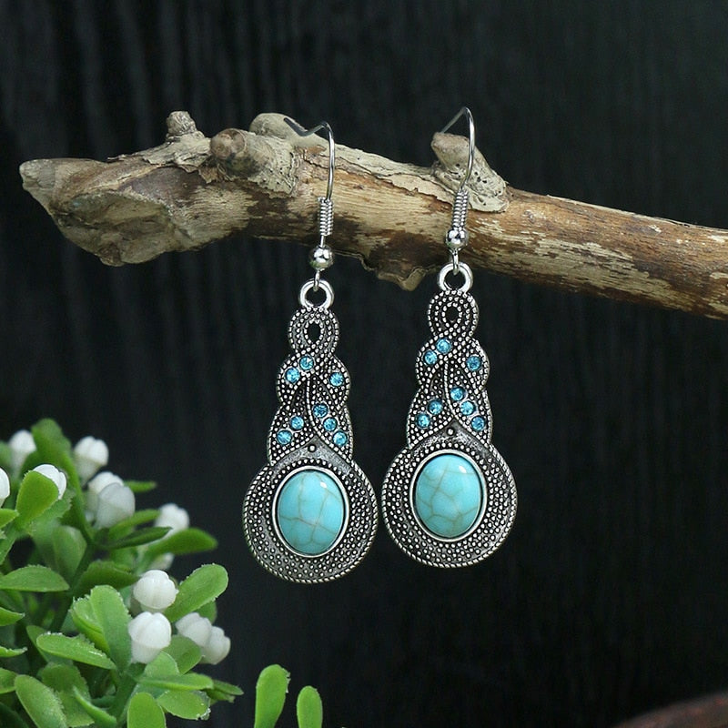 Boho Vintage Drop Earrings