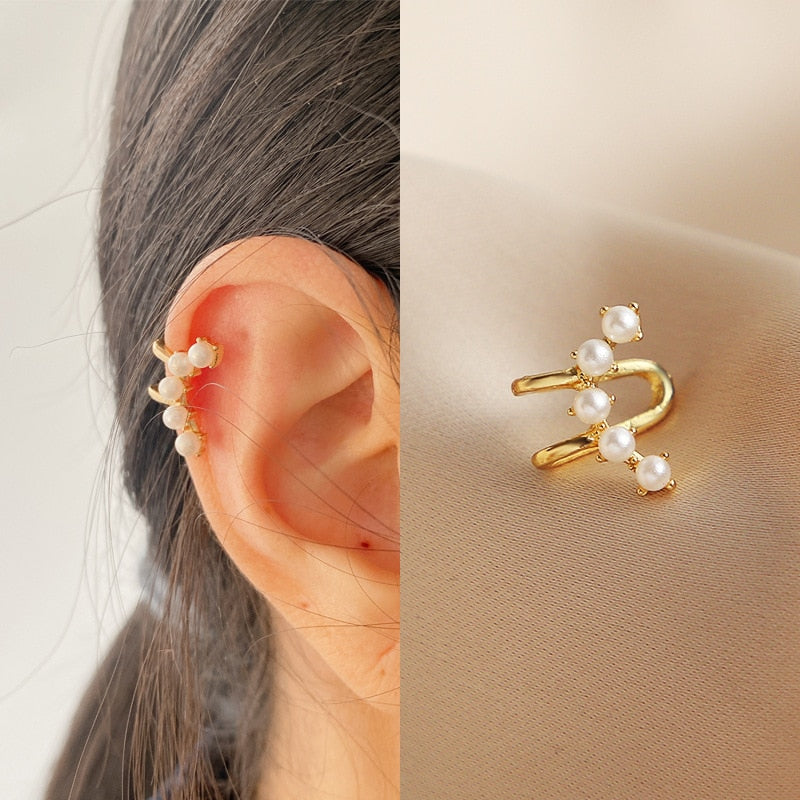 Boho Multilayer Long Tassel Ear Cuff