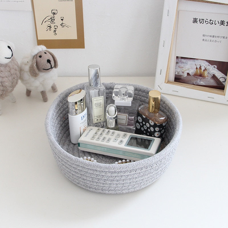 Boho Woven Storage Baskets