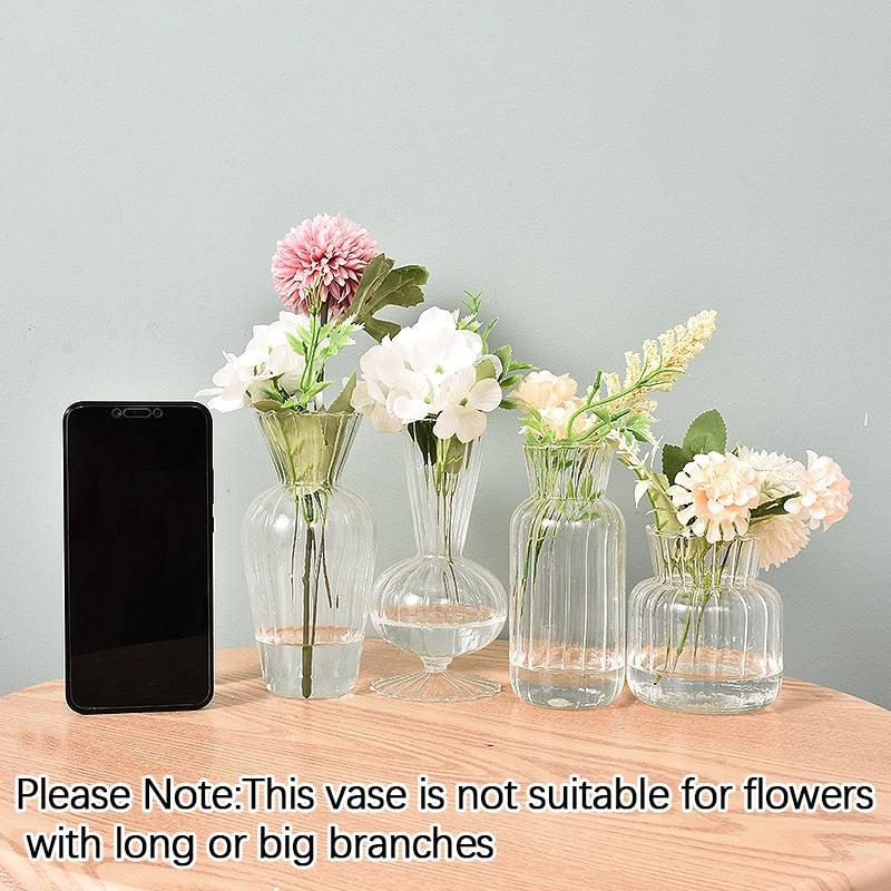 Transparent Glass Vases