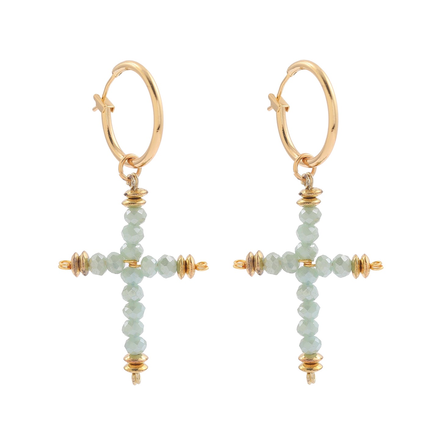 Boho Handmade Natural Stone Charm Earrings