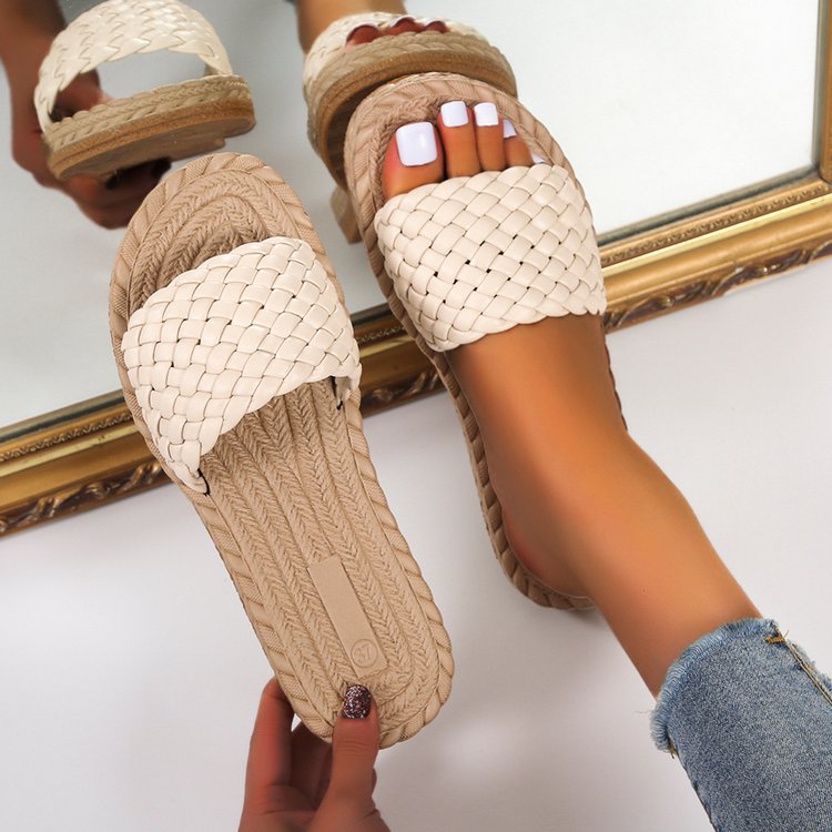 Boho Weave Braided Sandals