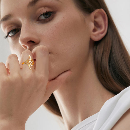 Skyrim Witch Knot Ring - Top Boho