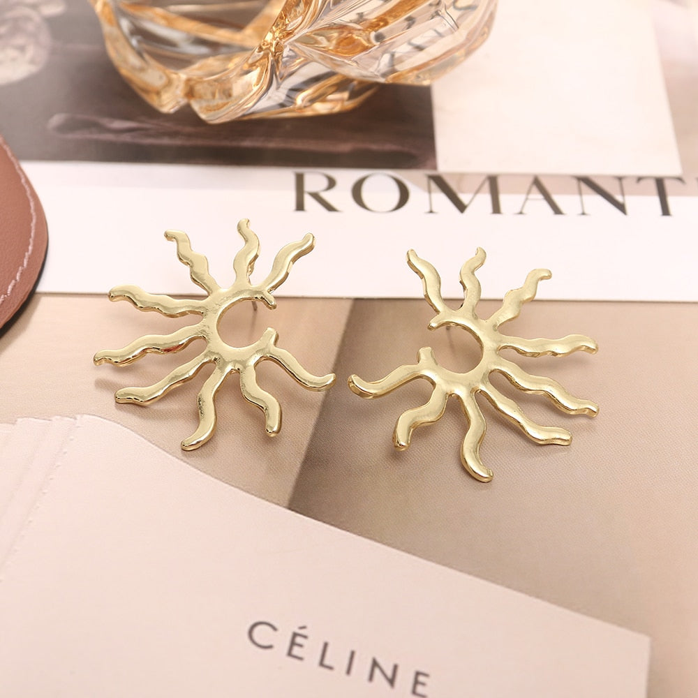 Bohemian Wild Sun Drop Earrings - Top Boho