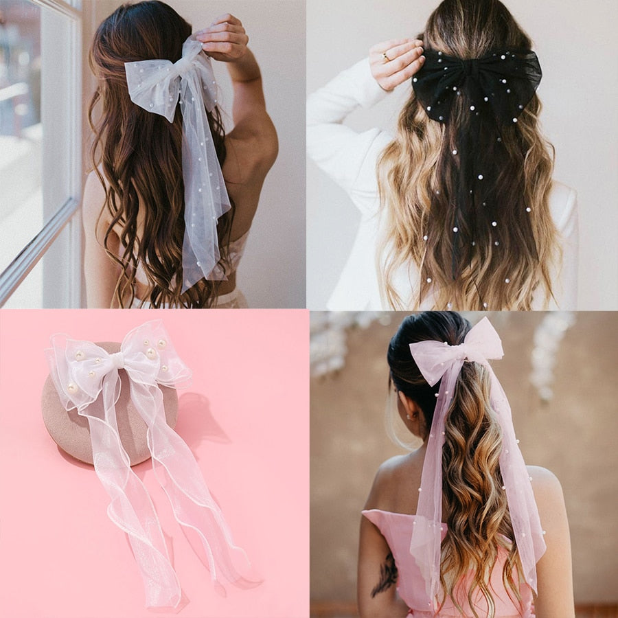 Large Bow Hairpin