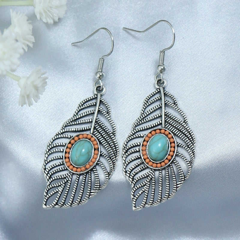 Boho Vintage Drop Earrings