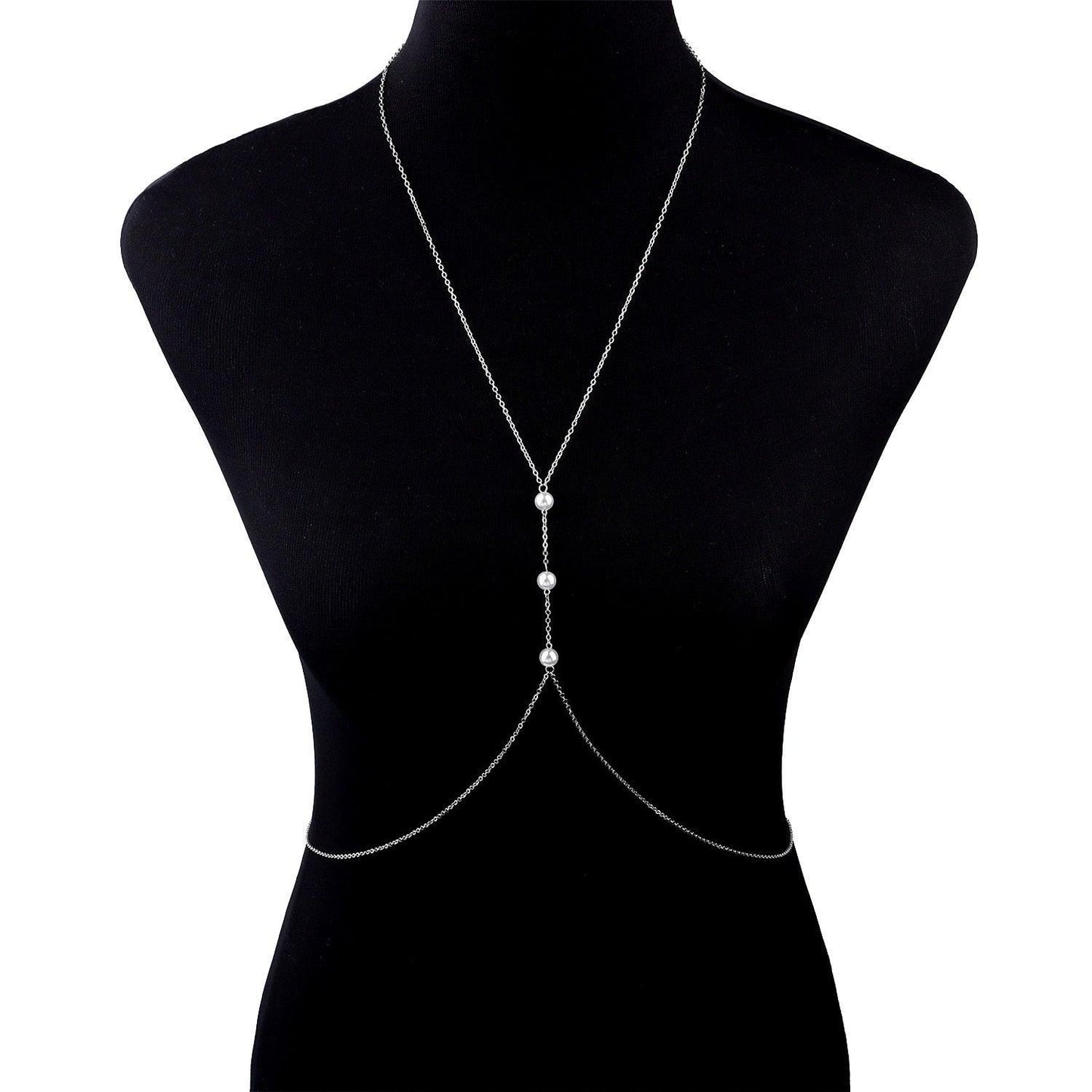 Boho Rhinestones Bra Chain - Top Boho