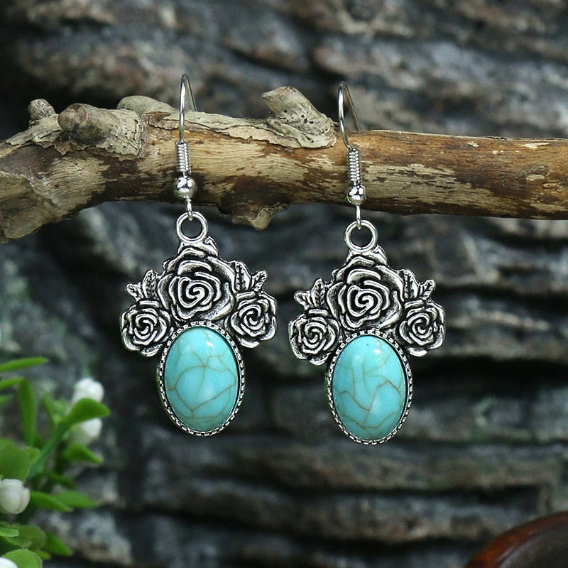 Boho Vintage Drop Earrings