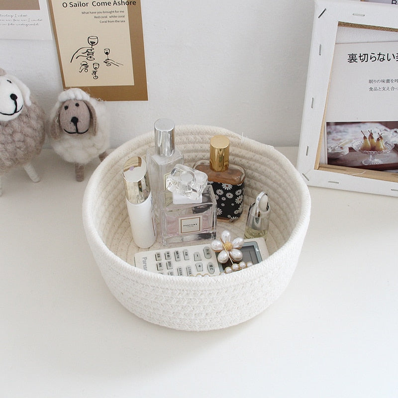Boho Woven Storage Baskets