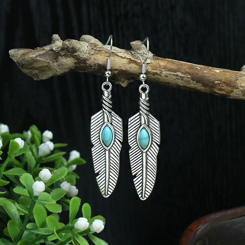 Boho Vintage Drop Earrings