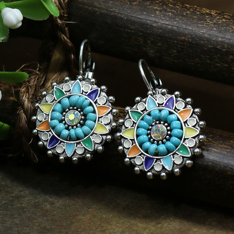 Boho Vintage Drop Earrings